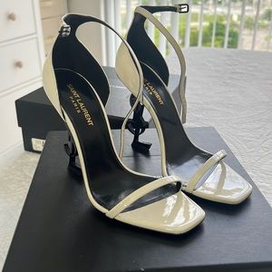 Ysl shoes off white color